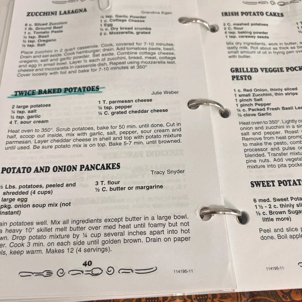 Northwest Harmony Chorus Cookbook Food Fun & Friendship 2011 Morris Press Binder